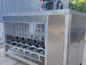 Machine à épiler les poils de porc en acier inoxydable SMART MEACHINE - Type 200, hygiénique, pour l'industrie de la viande - Product Image 5