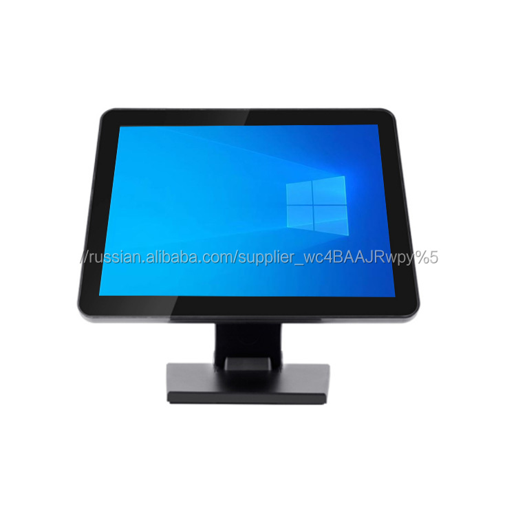 Ресторан использовать водонепроницаемый Сенсорный Экран 15 дюймов tft lcd pos монитор