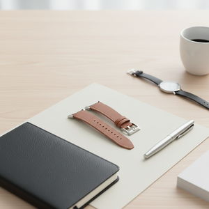 <span class=keywords><strong>Correa</strong></span> de cuero de estilo moderno y gran venta para Galaxy Watch 8, bandas delgadas para mujer - Product Image 3