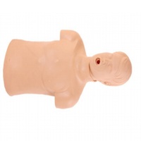 Maniquí de Entrenamiento de Emergencia de Silicona Médica, Modelo Anatómico para RCP en Adultos con Obstrucción y Maniobra de Heimlich, para Primeros Auxilios