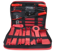 YIZHE — Kit plastique de 38 pièces, garniture automobile et de retrait de panneaux, tableau de bord, porte Radio, ensemble d'outils de clips d'intérieur