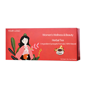 ชาขิงน้ำตาลทรายแดงธรรมชาติ ผสมพุทราแดงและกุหลาบ 150 กรัม (15 กรัม x 10 ซองชาพีระมิด) ชาพรีเมียมสำหรับผู้หญิง ช่วยเพิ่มความอบอุ่นและผ่อนคลาย ขายส่ง/รับผลิตแบรนด์ส่วนตัว - Product Image 1