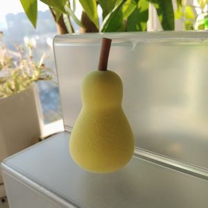 Спонжи для макияжа в форме фруктов, милые инструменты для макияжа, дизайнерский блендер для макияжа, ультрамягкий спонж для макияжа в форме манго - Product Image 3