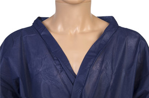 Kimono desechable para salón spa negro salón de belleza masaje tubo bata baño Spa Batas para mujer - Product Image 4