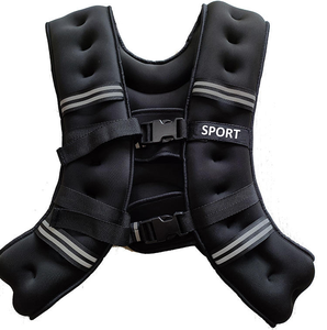 Chaleco con Peso Personalizado de Fábrica CZFIT de 5 lb, 10 lb y 15 lb con Franjas Reflectantes y Correas Ajustables, Chaleco con Peso Ultrafino para Gimnasio en Casa - Product Image 4