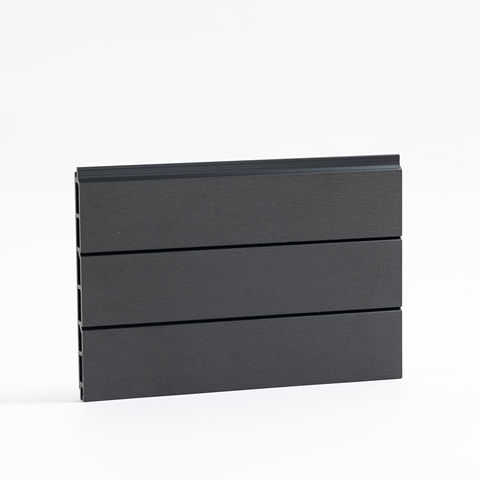 Aluminum Frame Waterproof Eco-Friendly 6ft H X 8ft WPC Security Anti-Climb Driveway Gate Fencing for Home Villa Garden