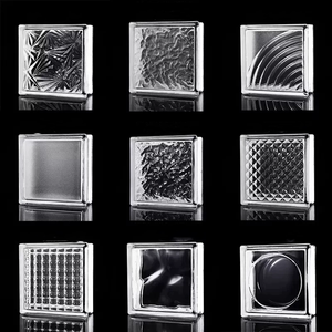 Blocs de verre solides, briques de verre colorées pour la décoration murale, 50*100*200mm, briques de verre solides fusionnées - Product Image 6