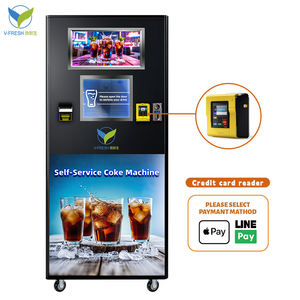 Máquina Expendedora <span class=keywords><strong>de</strong></span> Bebidas Gaseosas y Refrescos Totalmente Automática y Personalizada a Precio <span class=keywords><strong>de</strong></span> Fábrica VFresh - Product Image 4