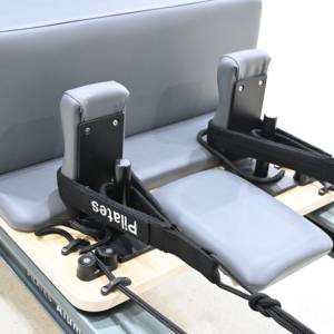 Machine de Pilates <span class=keywords><strong>Reformer</strong></span> de studio professionnelle en aluminium noir de haute qualité, appareil de fitness commercial à corps équilibré - Product Image 5