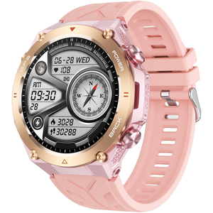 Reloj inteligente Valdus con monitoreo de oxígeno y presión arterial, pantalla de 1,45 pulgadas, compatible con <span class=keywords><strong>calculadora</strong></span> de pronóstico del tiempo, reloj inteligente VG41 - Product Image 4