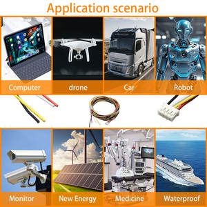 ชุดสายไฟแบบสองแถว PH2.0 พร้อมตัวล็อคสายทองแดง สำหรับเครื่องใช้ไฟฟ้าในบ้าน อุปกรณ์อิเล็กทรอนิกส์ สายไฟรถยนต์ - Product Image 6