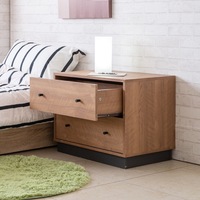 Commode de rangement pour chambre à coucher, design minimaliste, panneaux en PB + MDF, origine Vietnam, modèle MO-602DR, meubles pratiques