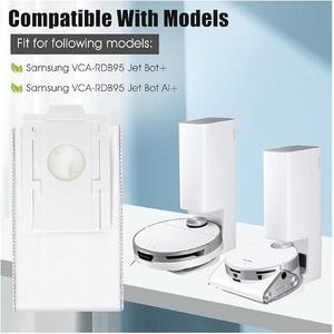 Bolsa para polvo VCA-RDB95 para robot aspirador Samsung Jet Bot, accesorio compatible de plástico para uso doméstico - Product Image 2