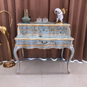 Fournisseur chinois Nouveauté Meuble en bois <span class=keywords><strong>Commode</strong></span> pour hôtel avec design <span class=keywords><strong>unique</strong></span> Décoration artistique Bureau pour chambre à coucher <span class=keywords><strong>Vente</strong></span> Coiffeuse - Product Image 4