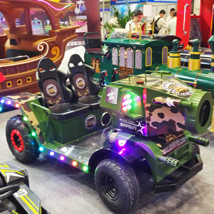 Juguete de metal eléctrico para niños con luz de cañón de humo mejorada de 48V para uso en interiores para centros comerciales y parques de aventura - Product Image 6