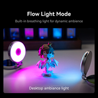 Lampu Selfie Magnetik TELESIN RGB untuk Ponsel, 2500K-7000K CCT & 360 °    Lampu Video LED, Lampu Isi Ulang Portabel yang Dapat Dijepit