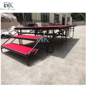 เวทีเหล็กพับได้คุณภาพสูง ราคาโรงงาน เวทีพกพาสำหรับโรงแรม - Product Image 5