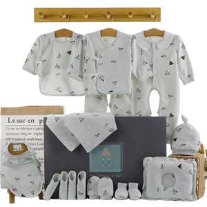 OEM <strong>2023</strong> New <strong>Born</strong> Gift Box Set Jumpsuits 18pcs <strong>Baby</strong> Sleepwear 100% Cotton New <strong>Born</strong> <strong>Baby</strong> <strong>Clothes</strong> Gift Set - Product Image 2