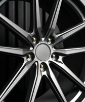 Rines Monoblock Forjados de 18, 19 y 20 Pulgadas, Diseño Delgado Multirradio, Cóncavos Profundos, para Mazda, Honda, BMW Serie 3, Audi A4
