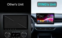 Autoradio intelligent Android avec navigation GPS, écran tactile pour récepteur audio, CarPlay, lecteur CD, VW Golf, Passat, Jetta, Skoda, Seat