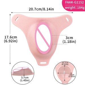 Prêt à expédier : Culotte vaginale en silicone pour crossdressing, sous-vêtement pour transgenres et mode sissy, avec vagin réaliste pour homme (fonction de pénétration) - Product Image 6
