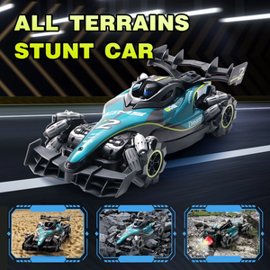 4DRC Y2 Coche RC de Alta Velocidad con Control por Reloj, Simulación de Pulverización, 4WD, Acrobacias y Derrapes, Coche de Carreras de <span class=keywords><strong>Fórmula</strong></span> <span class=keywords><strong>1</strong></span>/12 con Control Remoto, Sonido y Luces - Product Image 2