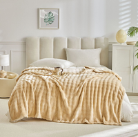 Couverture en fourrure de lapin pour chambre à coucher matelassée fausse fourrure King Queen Twin Portable portable chauffant jetable hiver automne