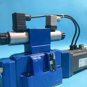 4WRKE16E1-200L-3X วาล์วควบคุมทิศทางแบบสัดส่วน R901383360, 350 บาร์ 200 ลิตร/นาที ระบบควบคุมทิศทางแบบไฮพิเล็ตสำหรับ - Product Image 5
