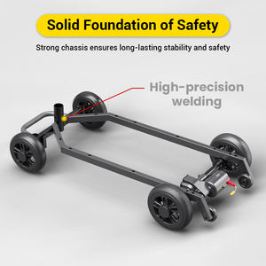 Scooter Eléctrico Silencioso <span class=keywords><strong>de</strong></span> 4 Ruedas y 250W para Personas Mayores, Fotografía <span class=keywords><strong>de</strong></span> Vida Silvestre, Observación <span class=keywords><strong>de</strong></span> Aves en Reservas Naturales - Product Image 2