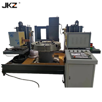 Machine de traitement thermique par induction à haute précision JKZ CNC-1000 pour roues de chemin de fer, diamètre de pièce de travail 1500 mm, servo CNC