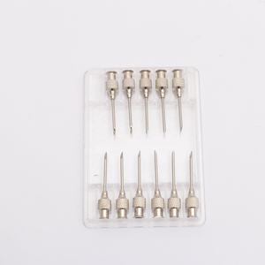 Jarum <span class=keywords><strong>Luer</strong></span> <span class=keywords><strong>Lock</strong></span> Baja Tahan Karat untuk Hewan Jarum Veteriner Sharpvet dengan Hub Berlekuk Bulat Jarum Hipodermik - Product Image 3