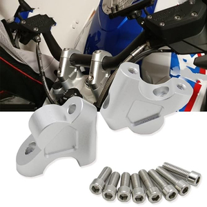 Tùy chỉnh CNC xe máy xử lý thanh Riser thanh cho xe máy kẹp tay lái nâng cao mã tay lái Riser - Product Image 6