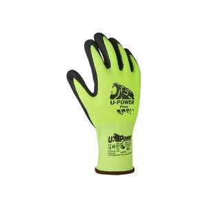 Gants de travail U-POWER - UG14405-11 FLEX vert fluo/noir (144 paires)-EAN 8033546515655 GLOVES - Product Image 1