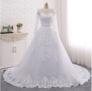 <span class=keywords><strong>Vestido</strong></span> <span class=keywords><strong>De</strong></span> <span class=keywords><strong>Novia</strong></span> <span class=keywords><strong>De</strong></span> Tul <span class=keywords><strong>De</strong></span> Alta Calidad, Blanco Y <span class=keywords><strong>De</strong></span> Moda, <span class=keywords><strong>Para</strong></span> Boda <span class=keywords><strong>2021</strong></span> - Product Image 6