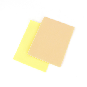 แผ่นซิลิโคนฝึกสักลายสองด้าน ขนาด 15x20 ซม. สำหรับฝึกแต่งหน้าถาวร - Product Image 1