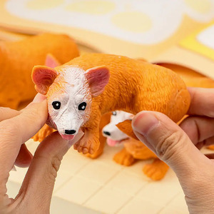 Juguete Sensorial de TPR con Forma de Perro Corgi, para Educación, Descompresión y Deformación - Product Image 4