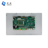 Panel de pantalla táctil de 13,3 pulgadas 1920*1080 Pc Intel J6412 2 DDR4 MSATA 2 LAN 6 RS232 COM Panel Industrial sin ventilador Pc