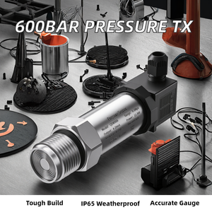 เครื่องส่งสัญญาณแรงดันไฮดรอลิกอุตสาหกรรมขนาดเล็ก DC24V <span class=keywords><strong>Qidian</strong></span> QDW90A 600 บาร์ ไดอะแฟรมแบบแบน สแตนเลส SS304 IP65 - Product Image 2