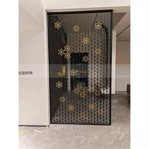 ANN9614 Durable Custom Modern Stainless Steel Coated Multi-Functional <b>Decorative</b> <b>Screen</b> Partition for Architectural Applications - Product Image 4