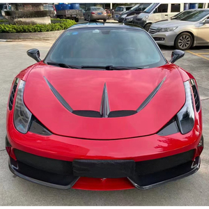 Modification et amélioration de la voiture 458 de 2011 à 2016, pare-chocs avant en fibre de carbone SP et panneau de <span class=keywords><strong>capot</strong></span> moteur, <span class=keywords><strong>prise</strong></span> <span class=keywords><strong>d</strong></span>'<span class=keywords><strong>air</strong></span> pour Ferrari 458 - Product Image 3