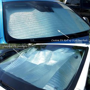 Accesorios del interior del coche parabrisas sombra ajuste personalizado rollo de parabrisas de coche sol sombra protector de plata sombrilla parasol - Product Image 6