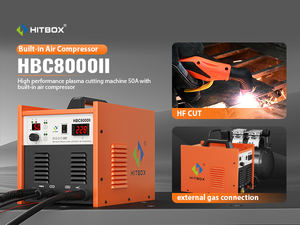 Stock US HITBOX <span class=keywords><strong>50</strong></span> Amp Pompe à air intégrée Portable HBC8000II <span class=keywords><strong>Plasma</strong></span> <span class=keywords><strong>Cutter</strong></span> avec compresseur d'air silencieux Soudeuse Portable - Product Image 6