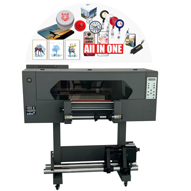 Luxury Manufactory Custom Logo A3 Uv Dtf Epson XP600 I1600 Printer Led Roll to Roll A3 Uv Dtf Printer Machine With Laminator