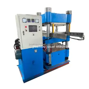Máquina de moldagem por prensa de borracha XLB-540*605/100Ton/prensa de vulcanização de correia de borracha/máquina de prensagem a quente de borracha