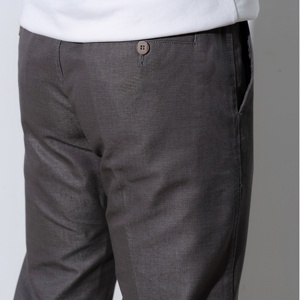 Vente en gros Pantalons pour hommes en polyester kaki Pantalons imprimés de compression personnalisés à prix compétitif Vêtements OEM ODM fabriqués au Vietnam - Product Image 5