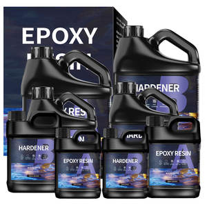 INTODIY Epoxy <strong>Resin</strong> 500/1000ml 1:1 AB <strong>Resin</strong> Epoxy Glue High Adhesive Hardener Crystal Glue Jewelry Making Transparent Mixed - Product Image 2