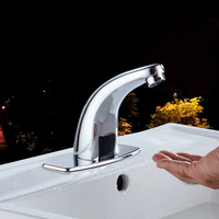 Mélangeur de lavabo électrique de robinet automatique en cuivre moderne de haute technologie divers robinet de capteur en alliage avancé largement utilisé