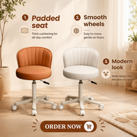 Tabouret pivotant en cuir PU pour salon de beauté, barbier, coiffeur, lifting des ongles, design moderne et simple, mobilier de salon commercial