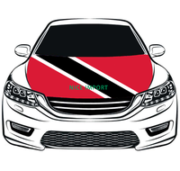 Housse de capot de voiture Yap Flag personnalisée, protection de capot moteur, polyester extensible, résistant à la chaleur, durable, ajustement universel