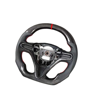 Volante in Fibra di Carbonio Forgiata per <span class=keywords><strong>Honda</strong></span> <span class=keywords><strong>S2000</strong></span> Fit City GE6 GR8 GK5 8.5 Civic Accessori 2008 2009 2010 2011 2012 2013 - Product Image 4